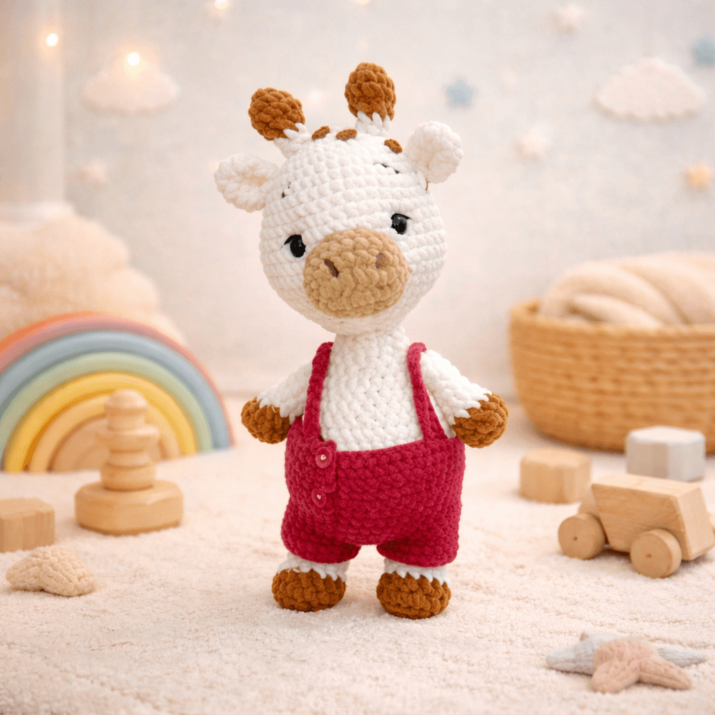 Λούμι το Πλεκτό Ζωάκι Amigurumi – Χειροποίητο Παιχνίδι Αγκαλιάς | Happy Love Creation
