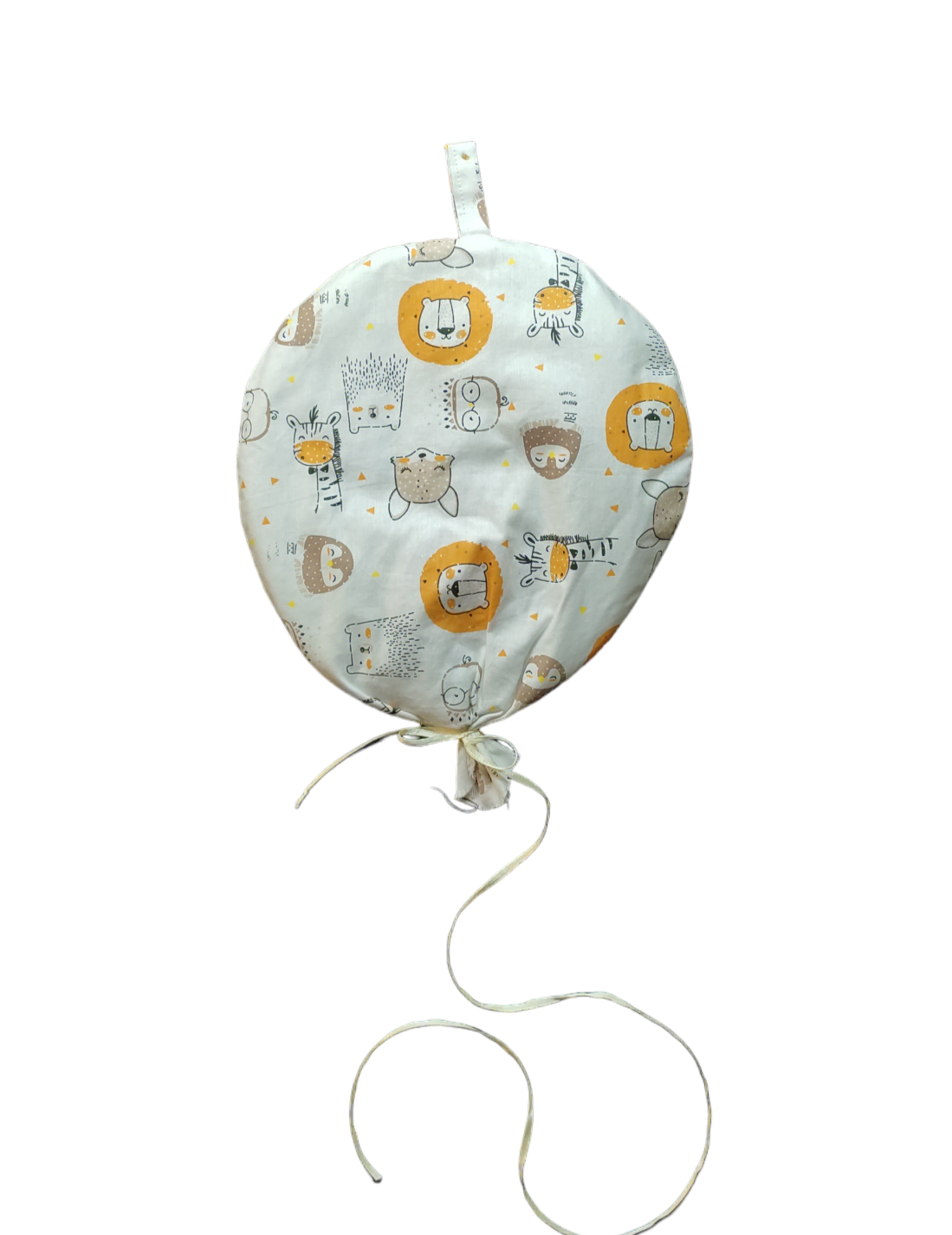 Χειροποίητο υφασμάτινο μπαλόνι με ζώα του δάσους | Happy Love Creation