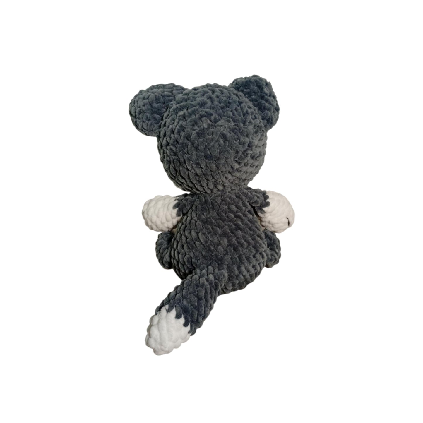 Χάσκι ο Γλυκός Γκρι Φίλος Amigurumi 32εκ. | Happy Love Creation