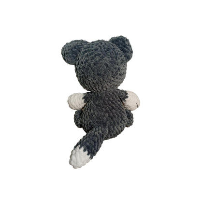 Χάσκι ο Γλυκός Γκρι Φίλος Amigurumi 32εκ. | Happy Love Creation