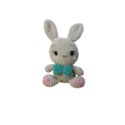 Λίο το Γλυκό Λαγουδάκι Amigurumi 30 εκ. | Χειροποίητο Πλεκτό Κουκλάκι – Happy Love Creation