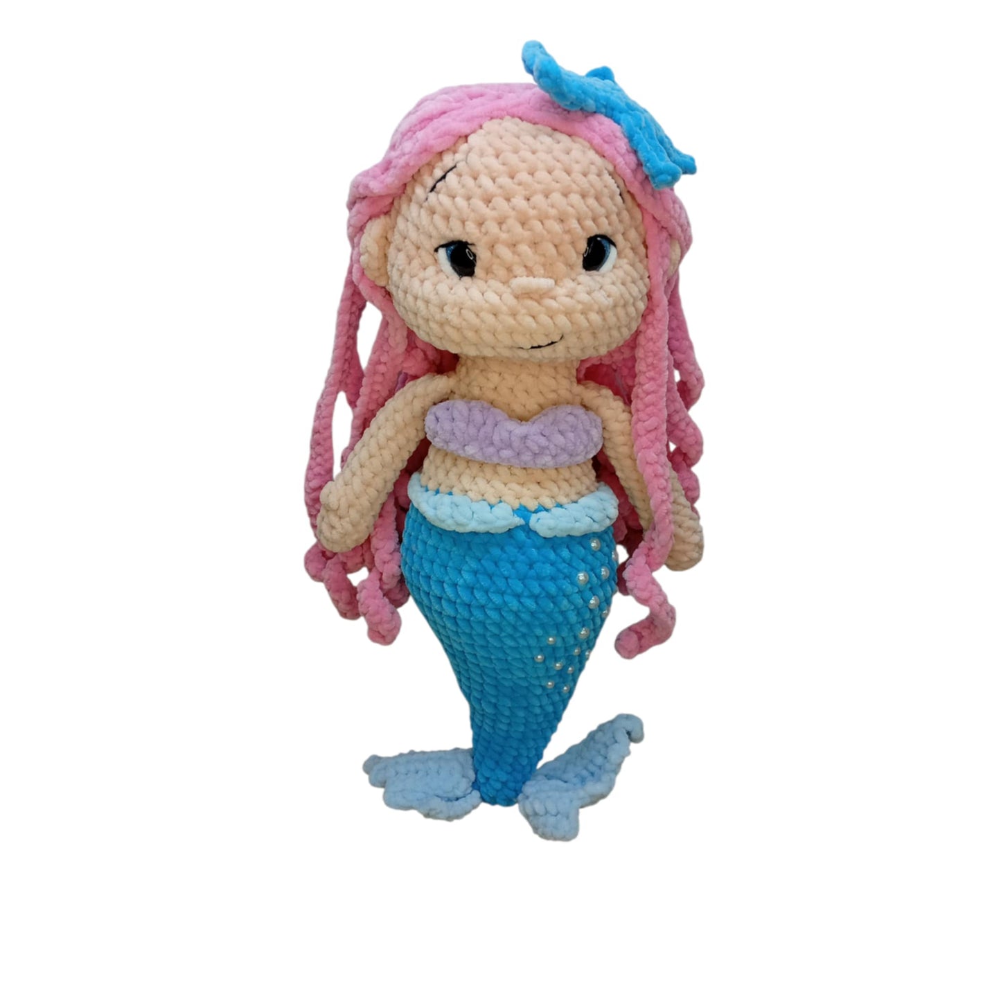 Μέλια η Πλεκτή Γοργονούλα Amigurumi – Χειροποίητη Κούκλα Αγκαλιάς | Happy Love Creation