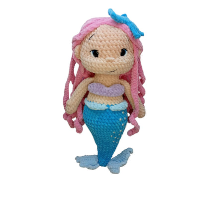 Μέλια η Πλεκτή Γοργονούλα Amigurumi – Χειροποίητη Κούκλα Αγκαλιάς | Happy Love Creation