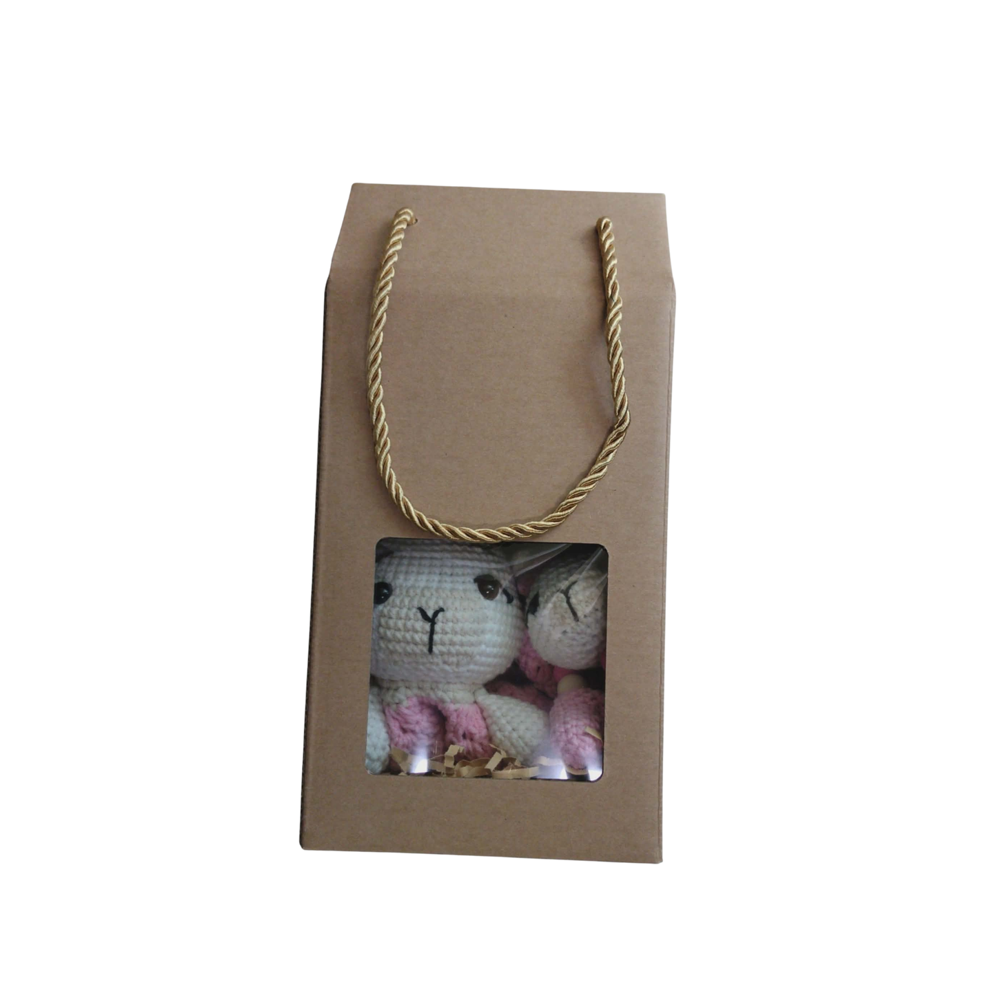 Little Love Set – Sweet Llama | Χειροποίητο σετ δώρου νεογέννητου με νάνι, κλιπ πιπίλας & φυλαχτό