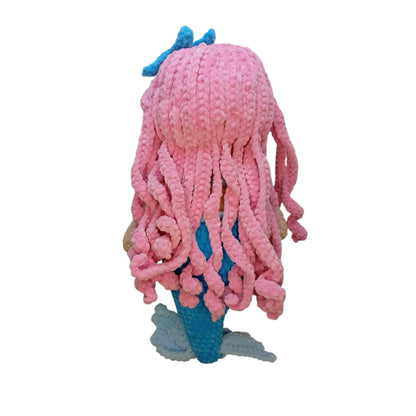 Μέλια η Πλεκτή Γοργονούλα Amigurumi – Χειροποίητη Κούκλα Αγκαλιάς | Happy Love Creation