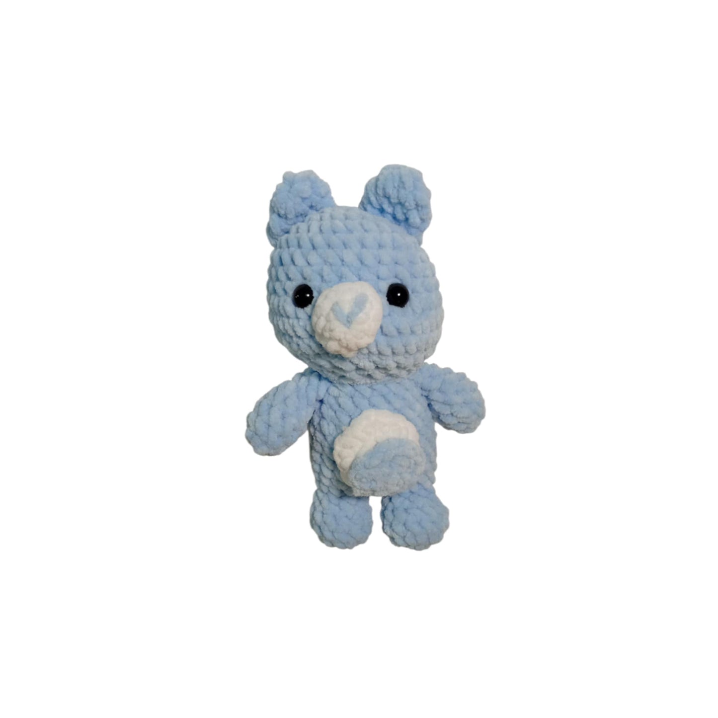 Συννεφούλης το Μπλε Αρκουδάκι Amigurumi 23εκ. | Happy Love Creation