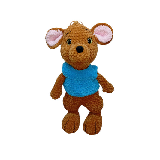 Μπρούνο το Πλεκτό Αρκουδάκι Amigurumi | Happy Love Creation