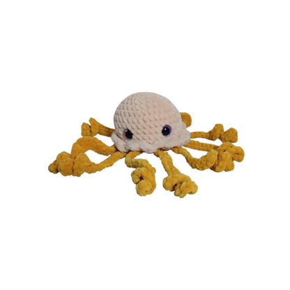 Ήλια το Χαρούμενο Χταποδάκι Amigurumi 19εκ. | Happy Love Creation