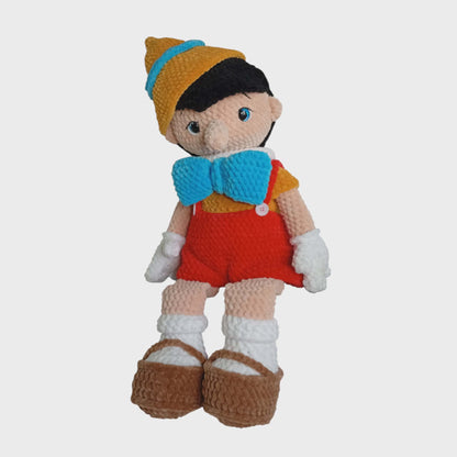 ✨ Ο Μεγάλος Πινόκιο 60εκ. | Συλλεκτική Χειροποίητη Δημιουργία | Happy Love Creation