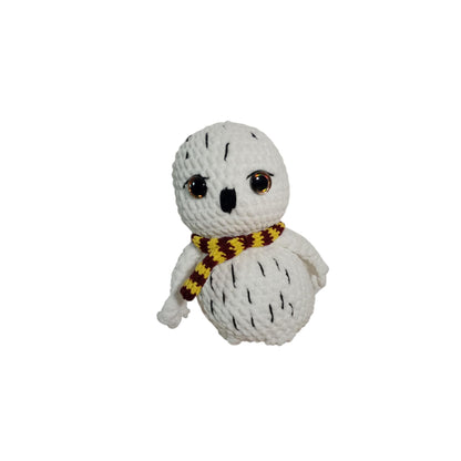 Χιονούλης η Γλυκιά Κουκουβάγια Amigurumi 21εκ. | Happy Love Creation