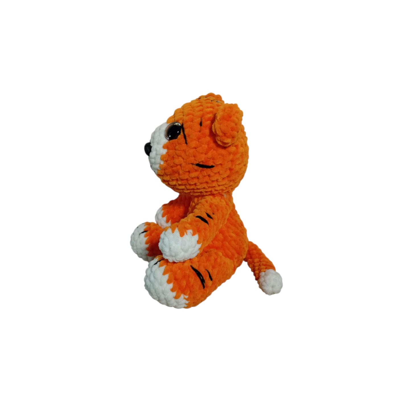Τίγρης ο Μικρός Πορτοκαλί Φίλος Amigurumi | Happy Love Creation