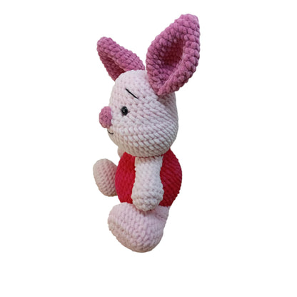 Πίκο το Πλεκτό Γουρουνάκι με Καρδούλα Amigurumi | Happy Love Creation