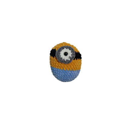 Μίνι Στρογγυλός Φιλαράκος Amigurumi 15 εκ. | Happy Love Creation
