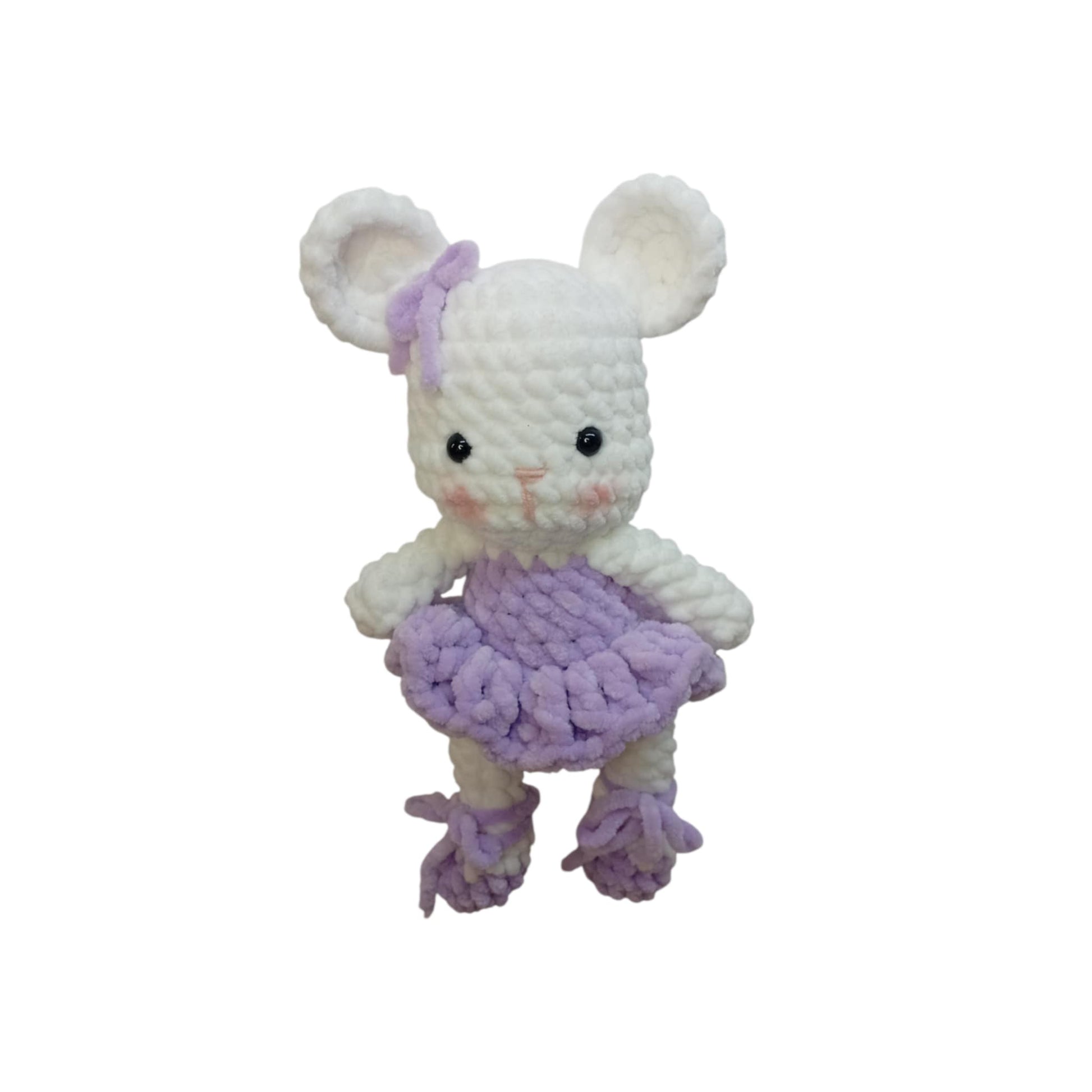 Λίλι η Πλεκτή Μπαλαρίνα Amigurumi | Happy Love Creation