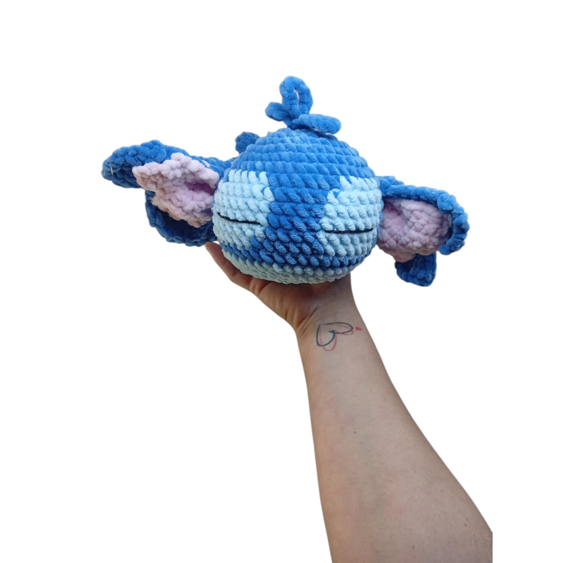 Μπλού ο Κοιμισμένος Μικρός Μπλε Φίλος Amigurumi | Happy Love Creation