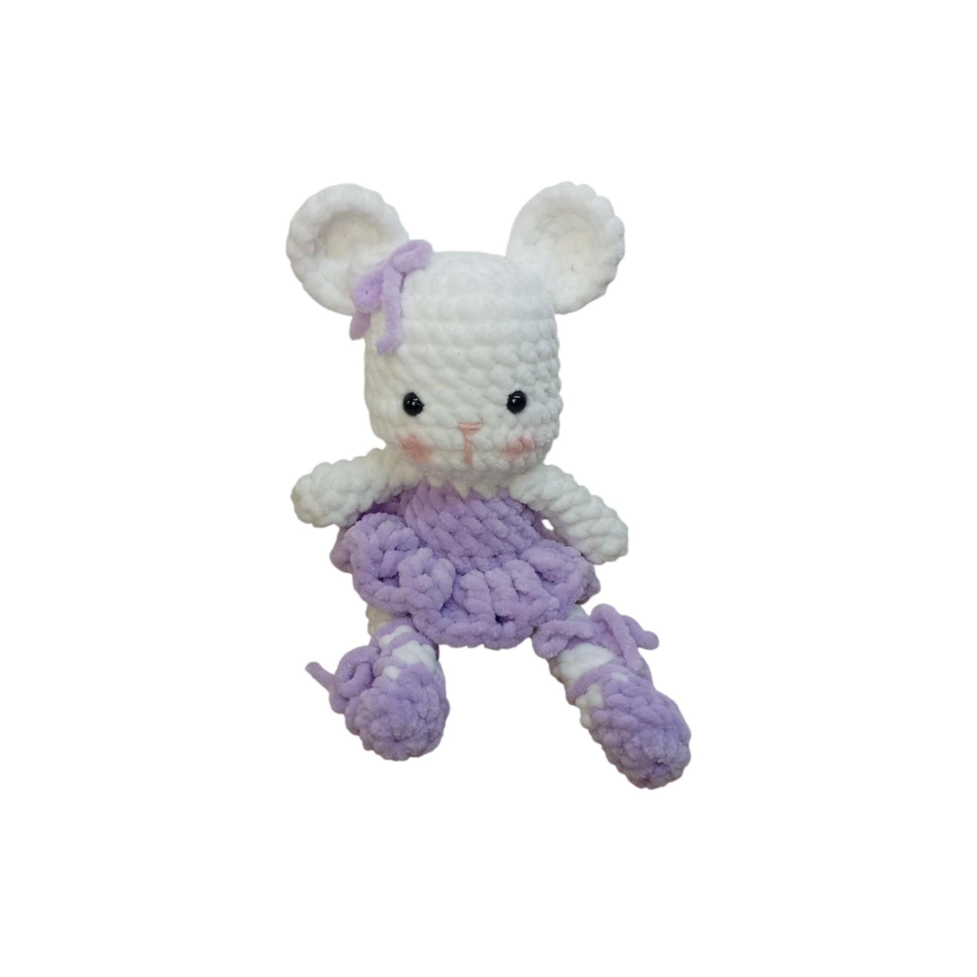Λίλι η Πλεκτή Μπαλαρίνα Amigurumi | Happy Love Creation