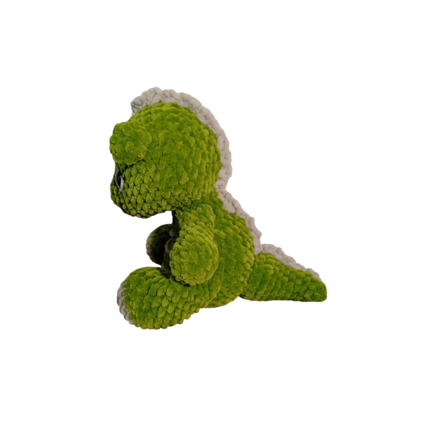 Ντράκο το Πράσινο Δρακάκι Amigurumi 25εκ. | Happy Love Creation