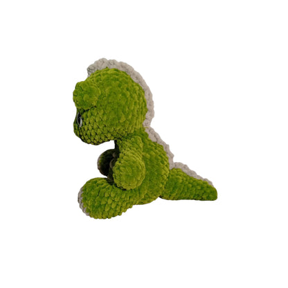Ντράκο το Πράσινο Δρακάκι Amigurumi 25εκ. | Happy Love Creation
