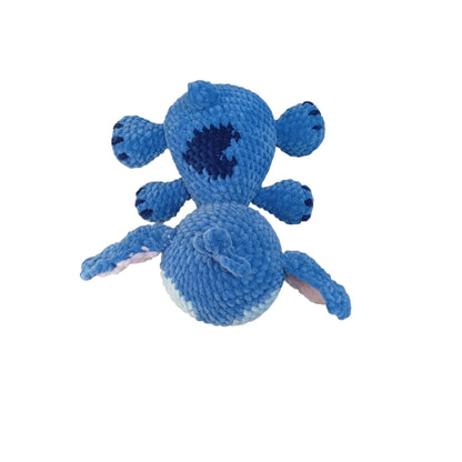 Μπλού ο Κοιμισμένος Μικρός Μπλε Φίλος Amigurumi | Happy Love Creation