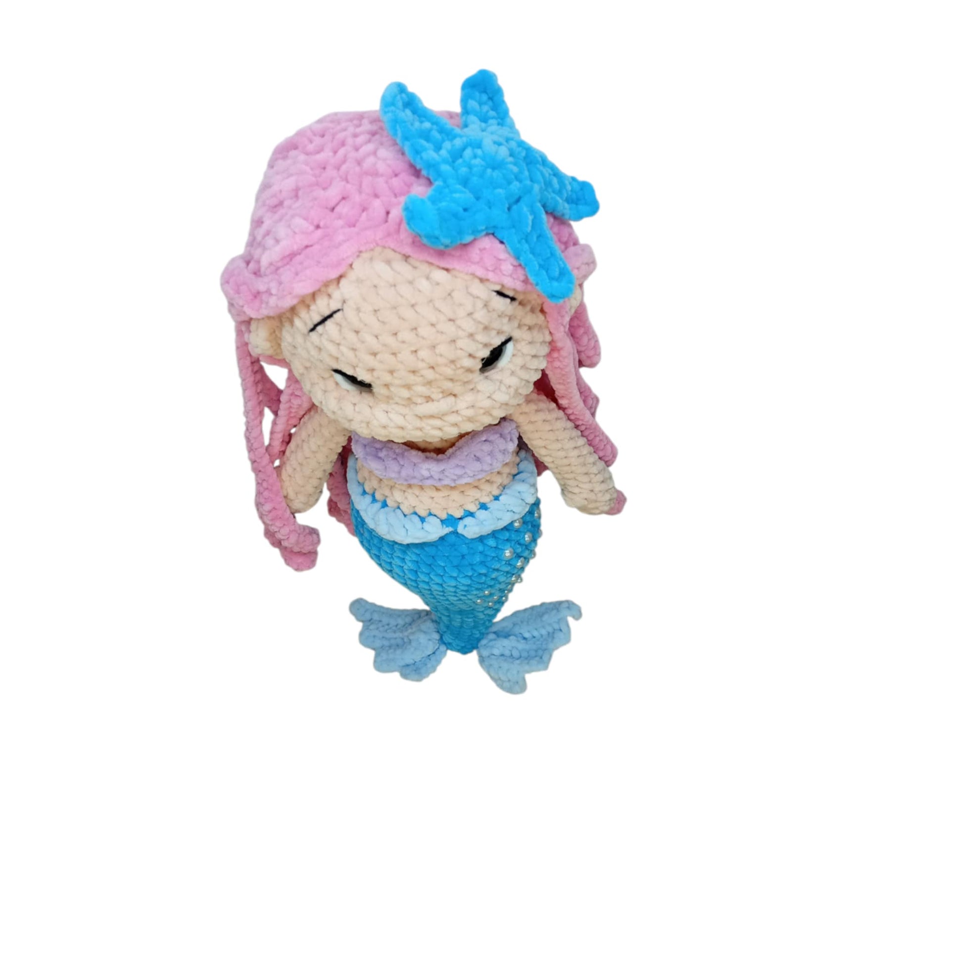 Μέλια η Πλεκτή Γοργονούλα Amigurumi – Χειροποίητη Κούκλα Αγκαλιάς | Happy Love Creation