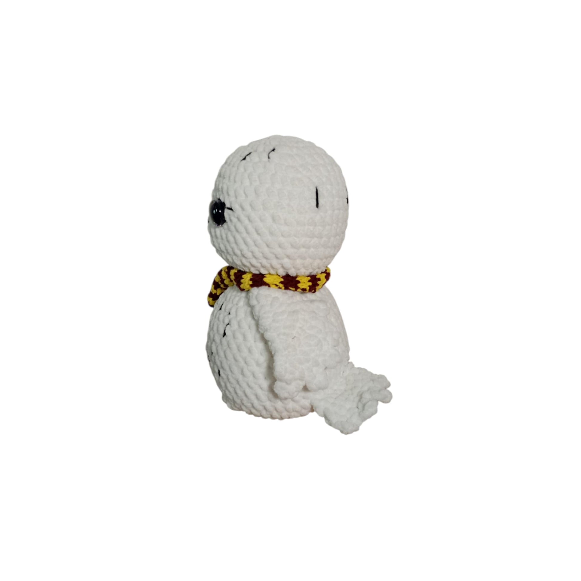 Χιονούλης η Γλυκιά Κουκουβάγια Amigurumi 21εκ. | Happy Love Creation