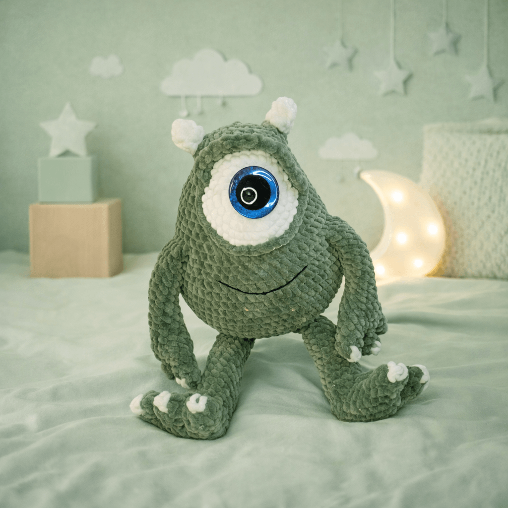 Όνι το Μονόφθαλμο Πλασματάκι Amigurumi | Happy Love Creation