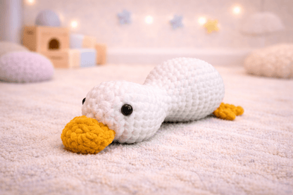 Γκρέτα η Γλυκιά Χηνούλα Amigurumi 26εκ. | Happy Love Creation