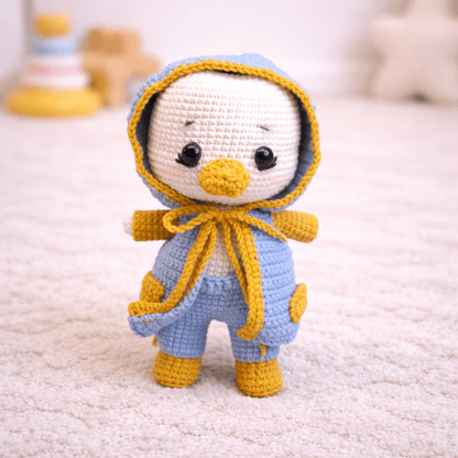 Μπεν το Μικρό Παπάκι Amigurumi 26εκ. | Happy Love Creation