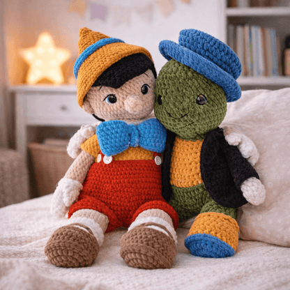 Κρίκετ – Χειροποίητος Πλεκτός Γρύλλος 35εκ | Happy Love Creation