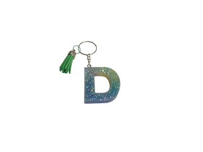 Χειροποίητο μπρελόκ μονόγραμμα από ρητίνη μονόγραμμα-Happy Love Creation