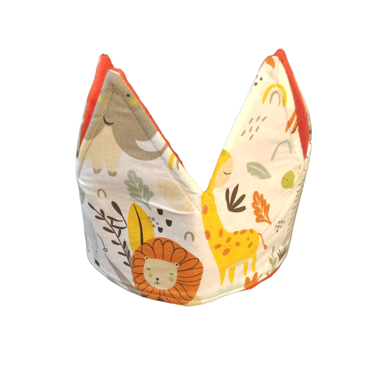 Χειροποίητη κορώνα υφασμάτινη για το κεφάλι ζώα του δάσους-Happy Love Creation