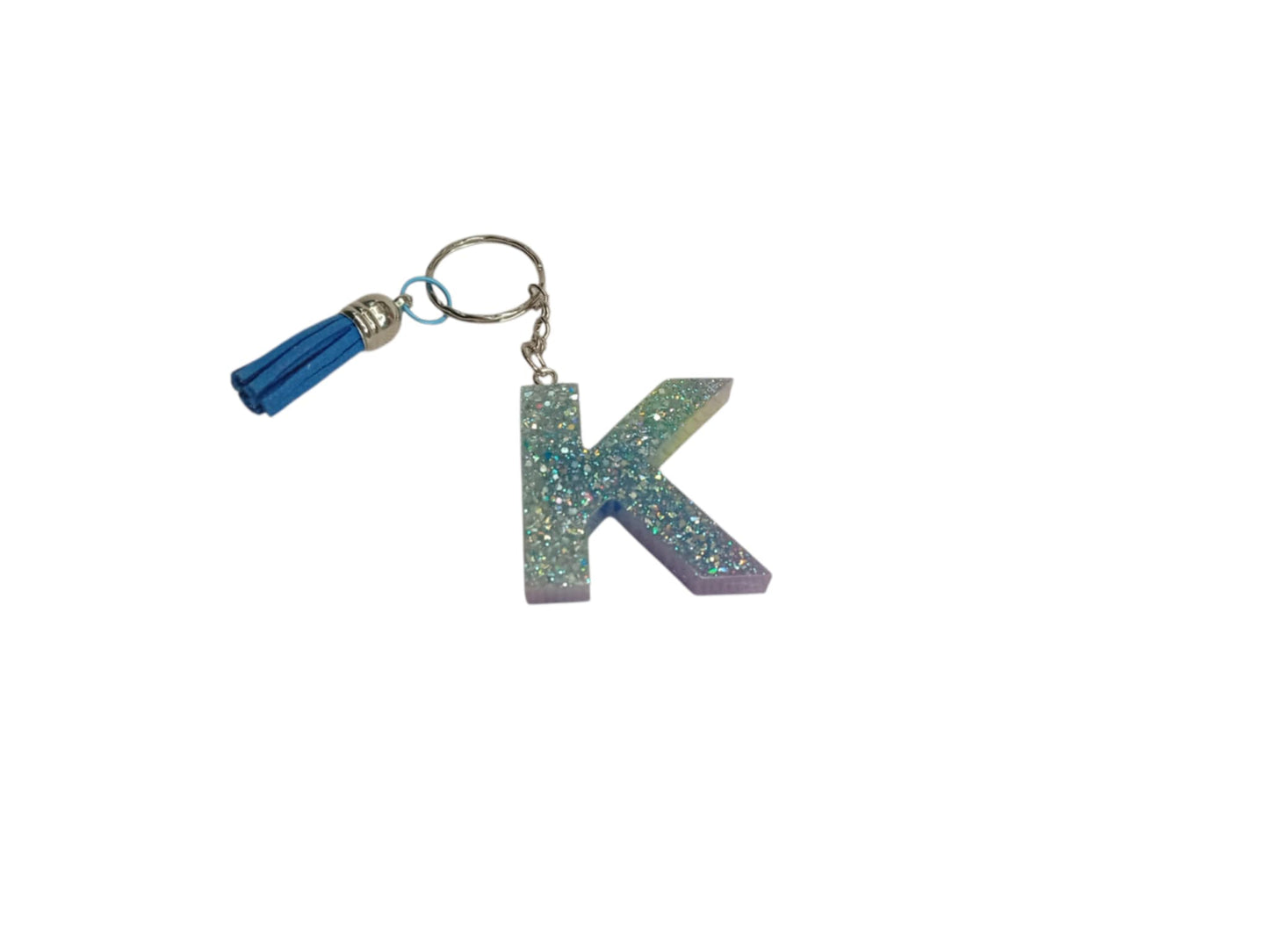 Χειροποίητο μπρελόκ μονόγραμμα από ρητίνη μονόγραμμα-Happy Love Creation