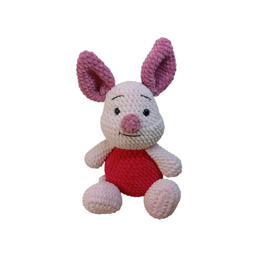 Πίκο το Πλεκτό Γουρουνάκι με Καρδούλα Amigurumi | Happy Love Creation