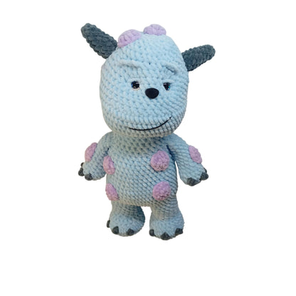 Ντίνο το Πλεκτό Δεινοσαυράκι Amigurumi | Happy Love Creation