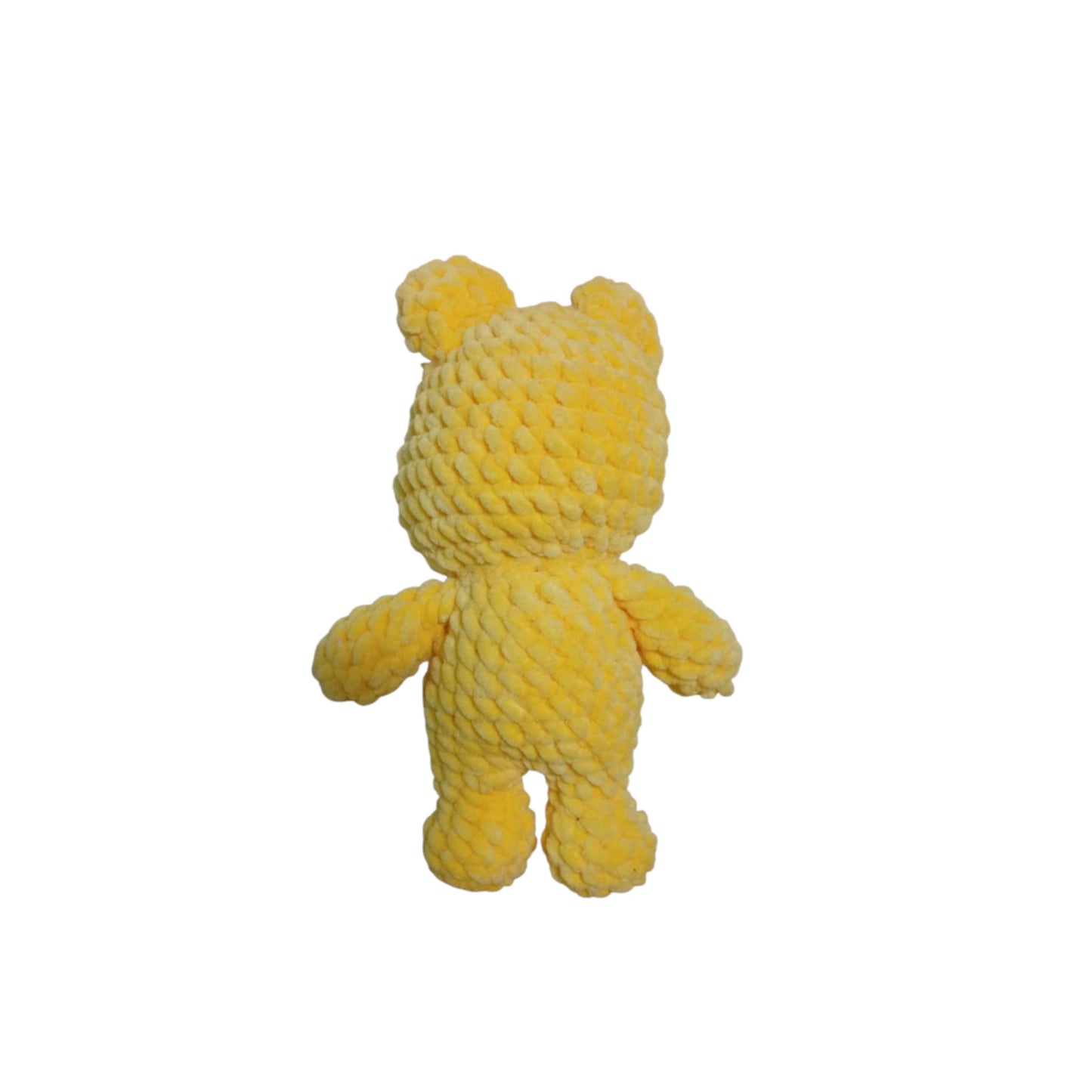 Φωτεινούλα το Κίτρινο Αρκουδάκι Amigurumi 23εκ. | Happy Love Creation