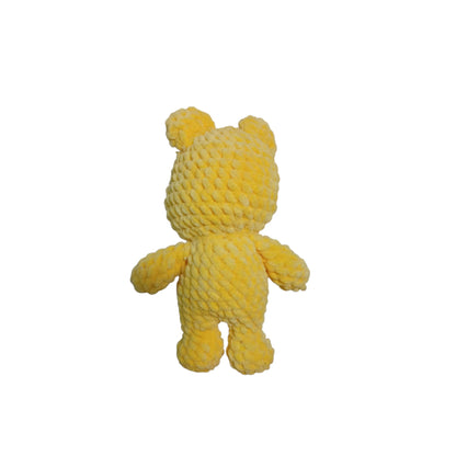 Φωτεινούλα το Κίτρινο Αρκουδάκι Amigurumi 23εκ. | Happy Love Creation