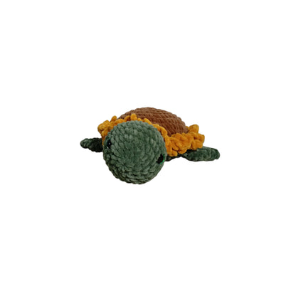 Ήλιος η Χελωνίτσα Amigurumi 28εκ | Happy Love Creation