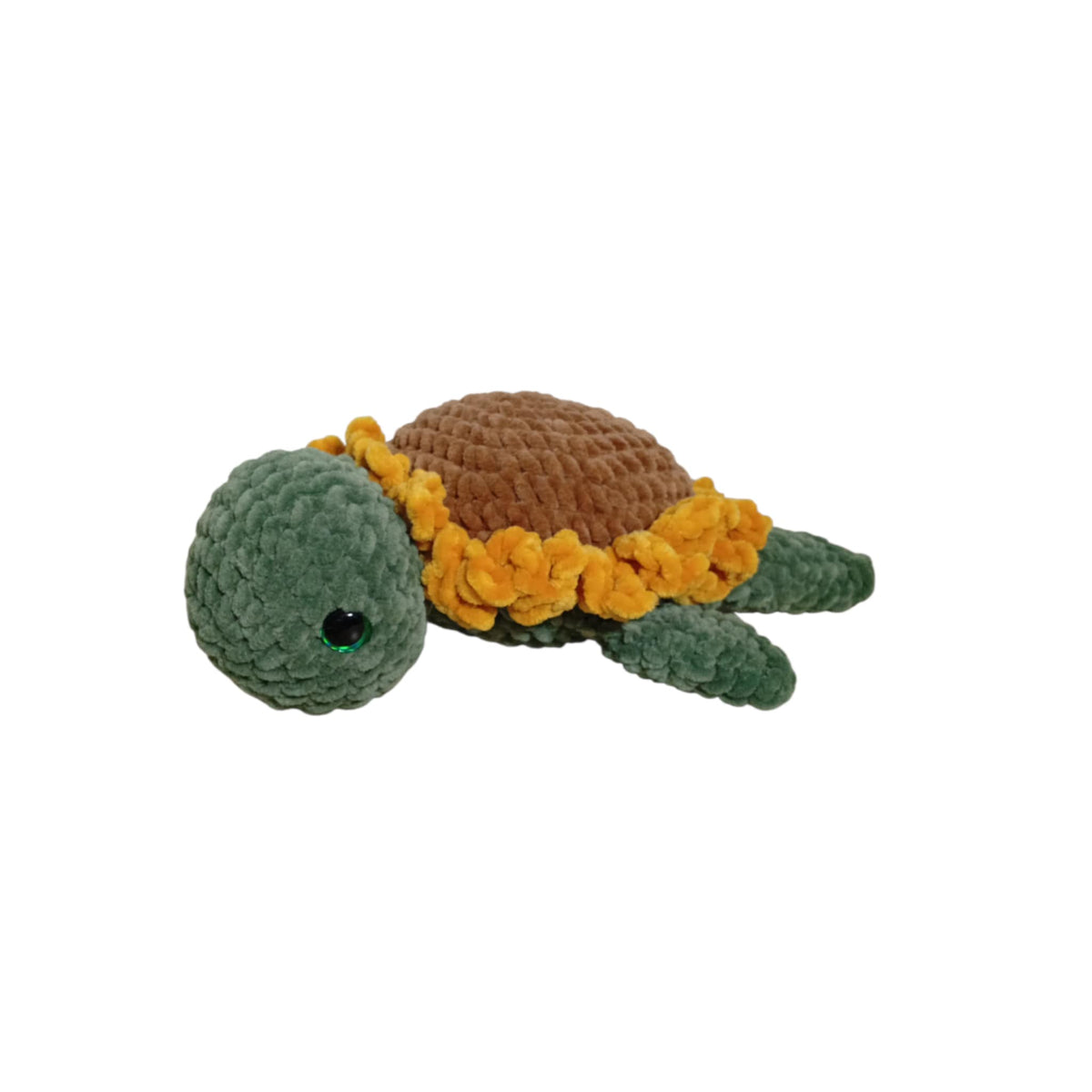 Ήλιος η Χελωνίτσα Amigurumi 28εκ | Happy Love Creation