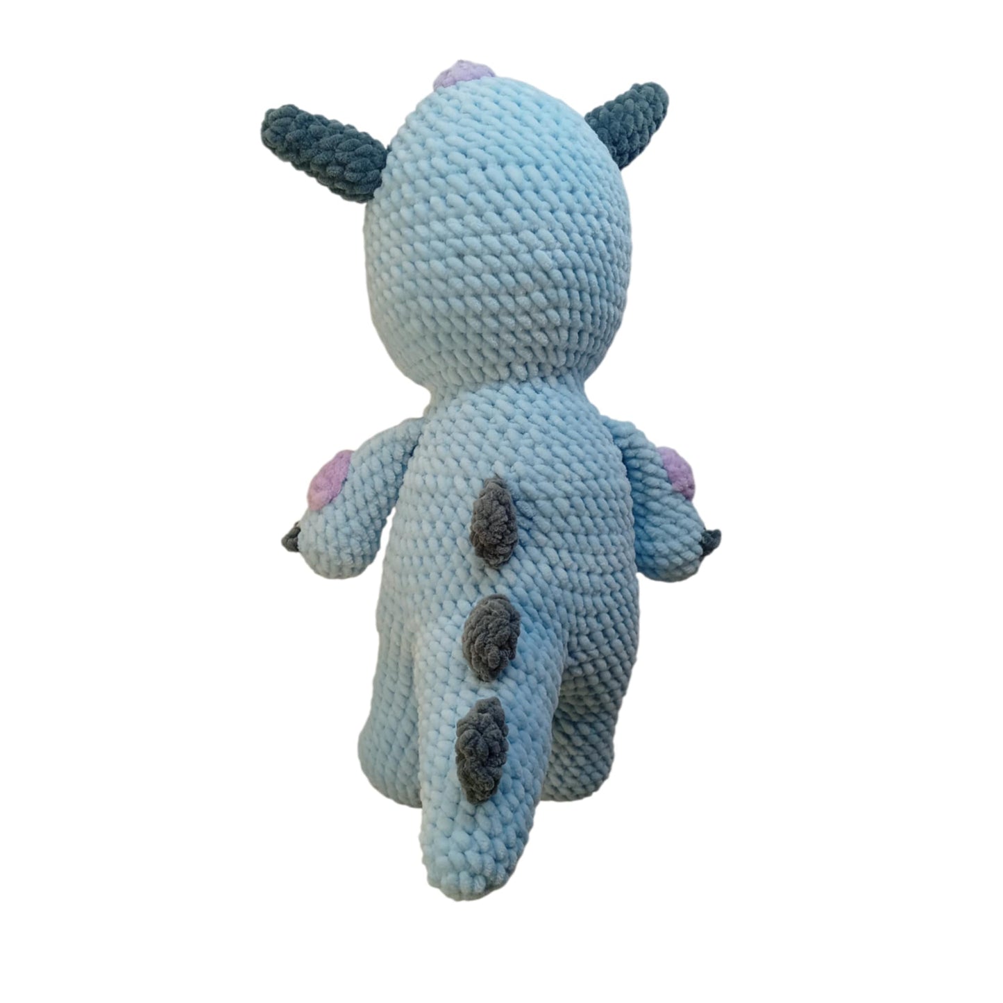 Ντίνο το Πλεκτό Δεινοσαυράκι Amigurumi | Happy Love Creation