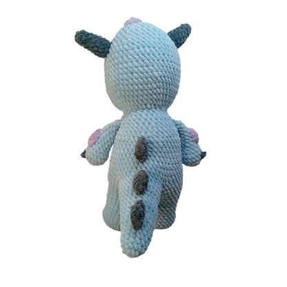 Ντίνο το Πλεκτό Δεινοσαυράκι Amigurumi | Happy Love Creation