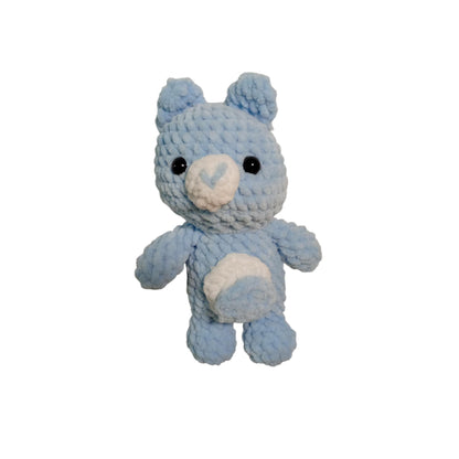 Συννεφούλης το Μπλε Αρκουδάκι Amigurumi 23εκ. | Happy Love Creation