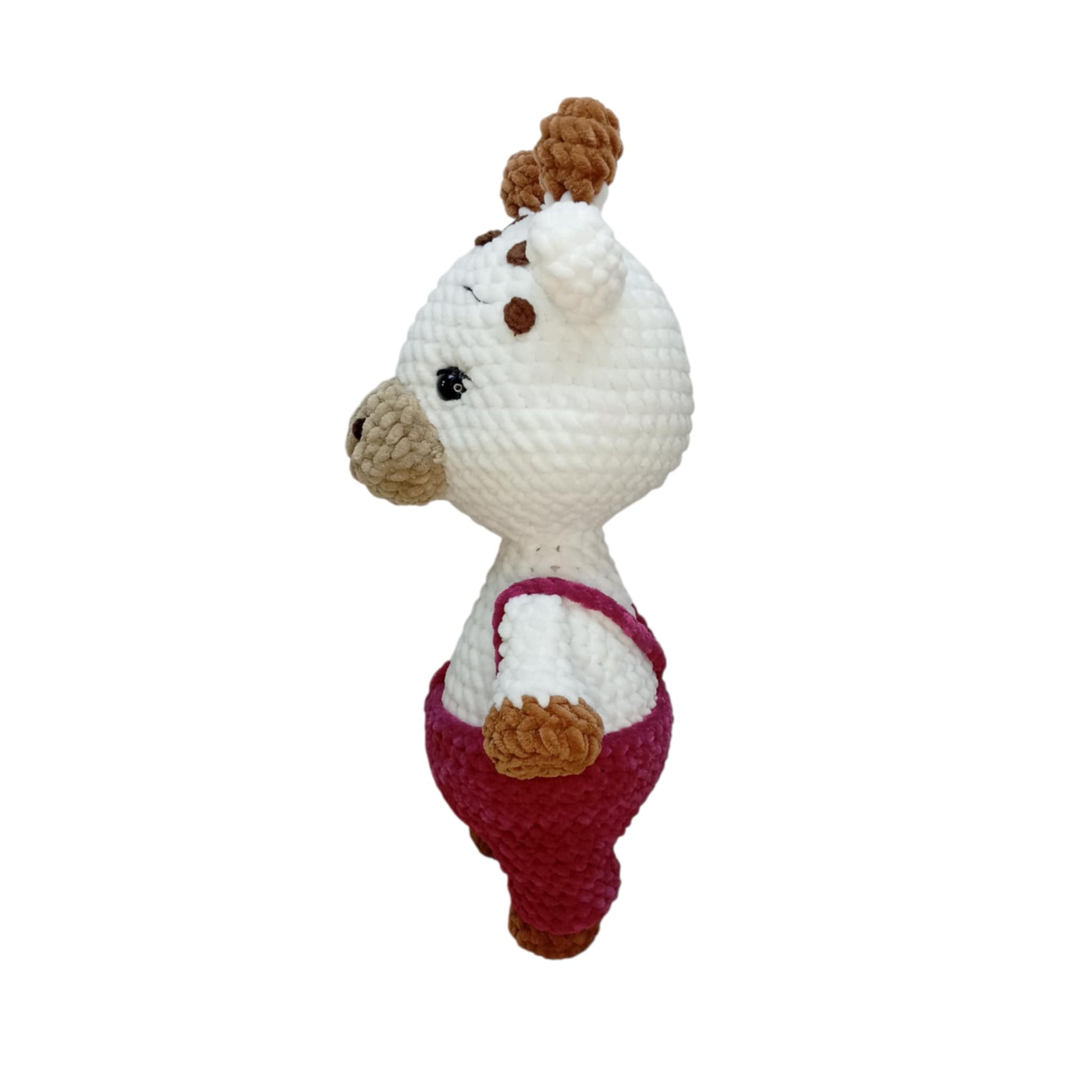 Λούμι το Πλεκτό Ζωάκι Amigurumi – Χειροποίητο Παιχνίδι Αγκαλιάς | Happy Love Creation