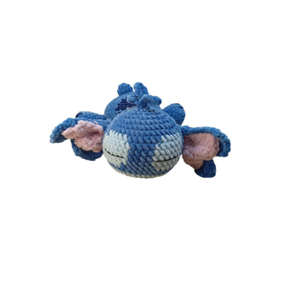 Μπλού ο Κοιμισμένος Μικρός Μπλε Φίλος Amigurumi | Happy Love Creation