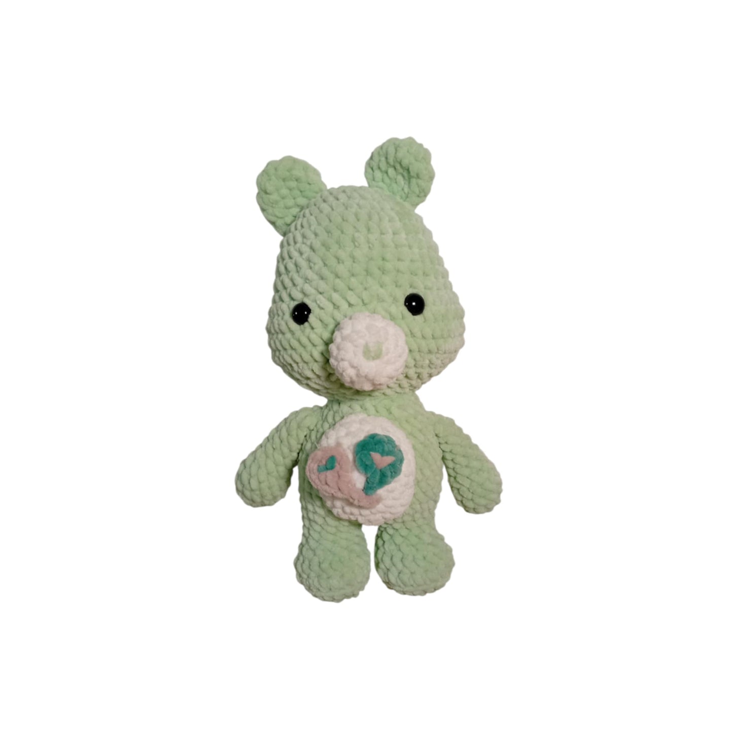 Μίντι το Πράσινο Αρκουδάκι Amigurumi | Happy Love Creation