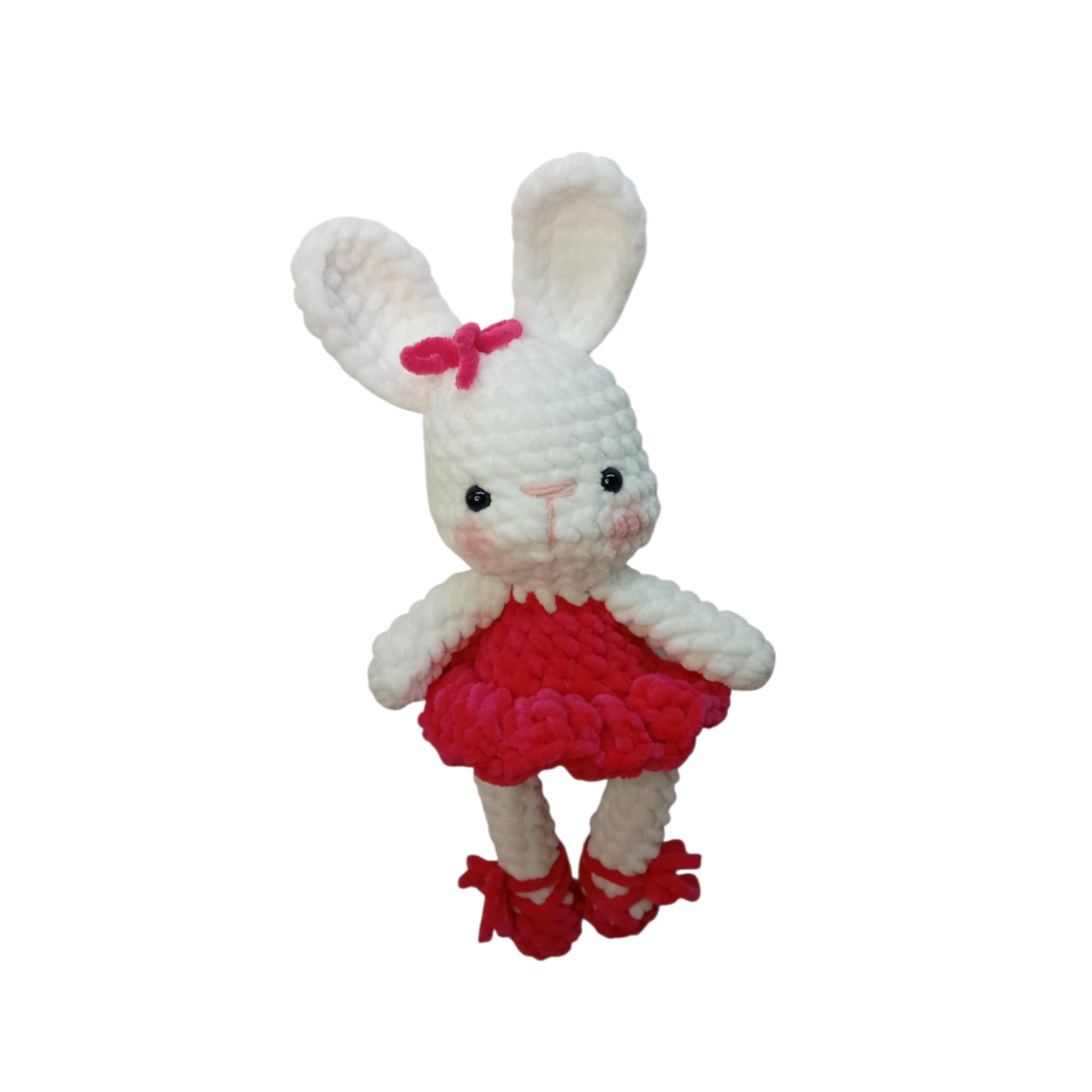 Άννα το Πλεκτό Λαγουδάκι Μπαλαρίνα Amigurumi | Happy Love Creation