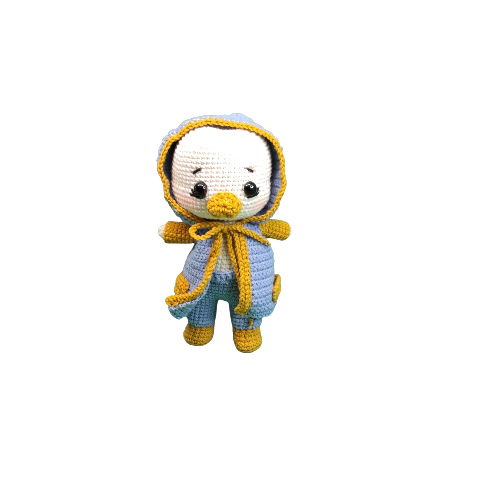 Μπεν το Μικρό Παπάκι Amigurumi 26εκ. | Happy Love Creation